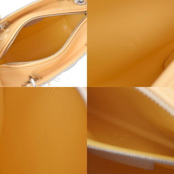 CHRISTIAN DIOR Lady Cannage Tricolor Lambskin Handbag - Picture 10 of 12